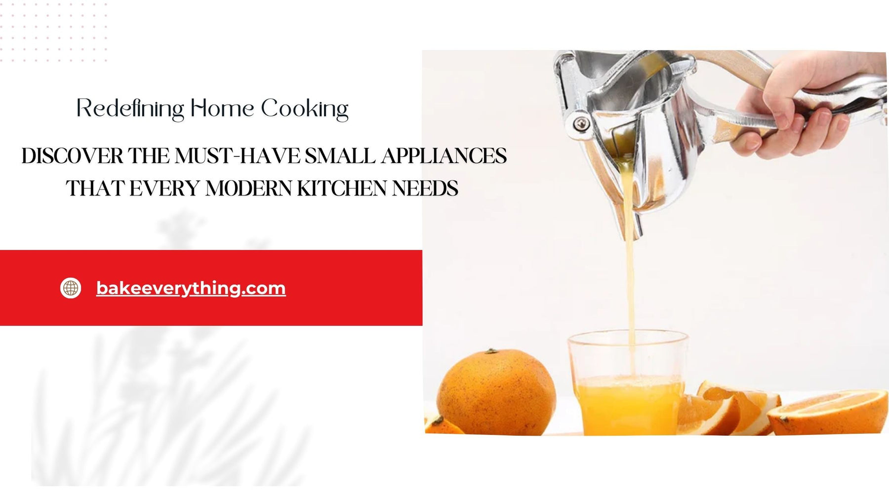 Featured image for Must-Have Small Appliances in a Modern Kitchen: Simplifying Your Cooking